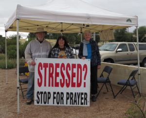 stressed stop for prayer tent image